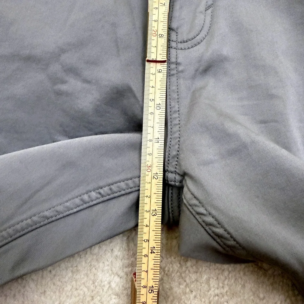 Banana Republic 5 Pocket Pant Mens 38x29 Gray Straight Chino Casual Classic NWT